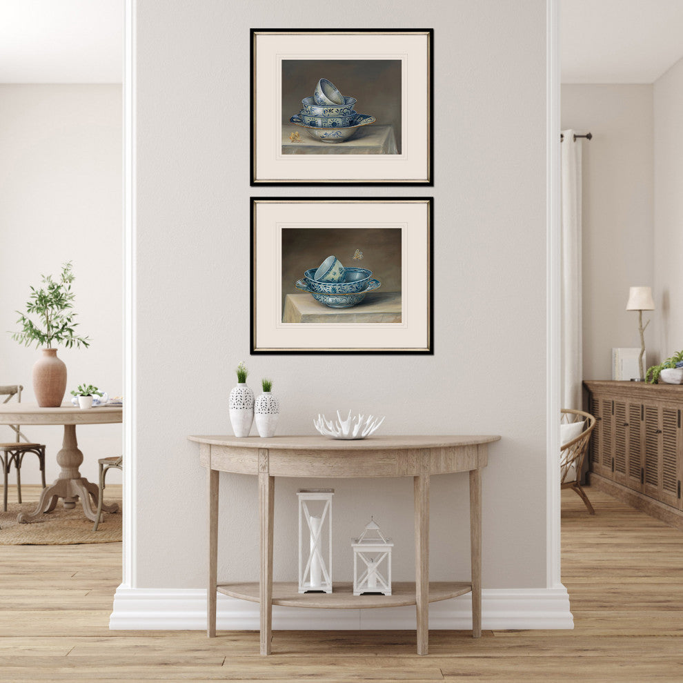 Traditional Bowl Artwork, 2-Piece Set