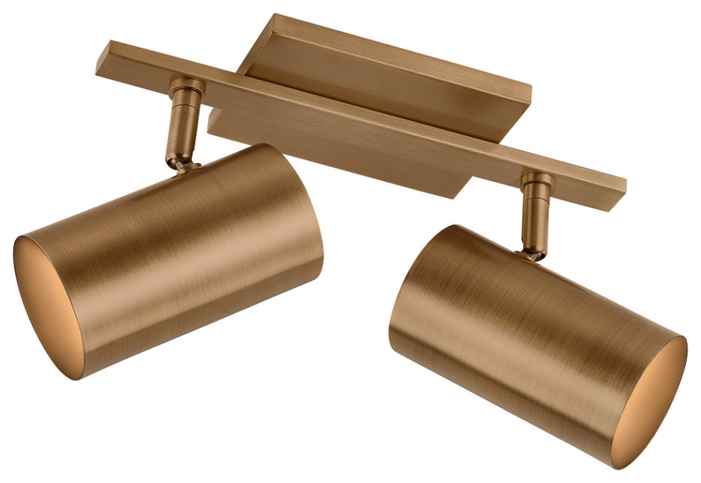 Troy Lighting Rueben Bath and Vanity Light, Patina Brass, 12"Lx12"Wx6.25"H