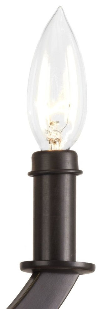 4-Light Foyer, Antique Bronze