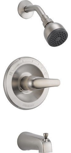 Peerless P188720 Single Handle Tub & Shower Faucet Combo, Chrome Finish, 2.0 GPM