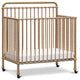 Winston 4-in-1 Convertible Mini Crib, Vintage Gold