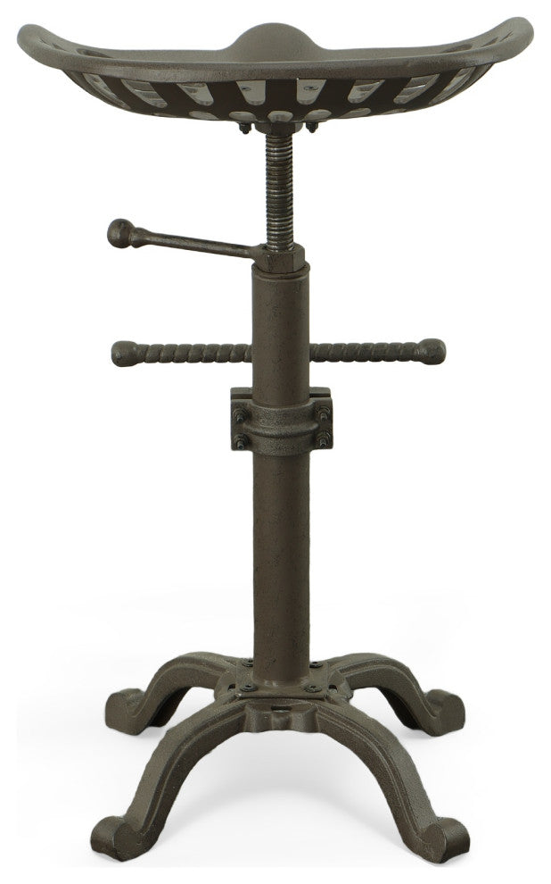 Adjustable Tractor Seat Stool, Industrial