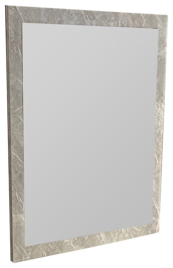 Nova Domus Marbella Italian Modern Gray Marble Mirror