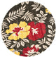 Safavieh Soho Soh838A Floral Rug, Brown/Multi, 6'0"x6'0" Round