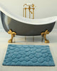 Pebbles Bath Rug, Arctic Blue, 24"x17", 34"x21"