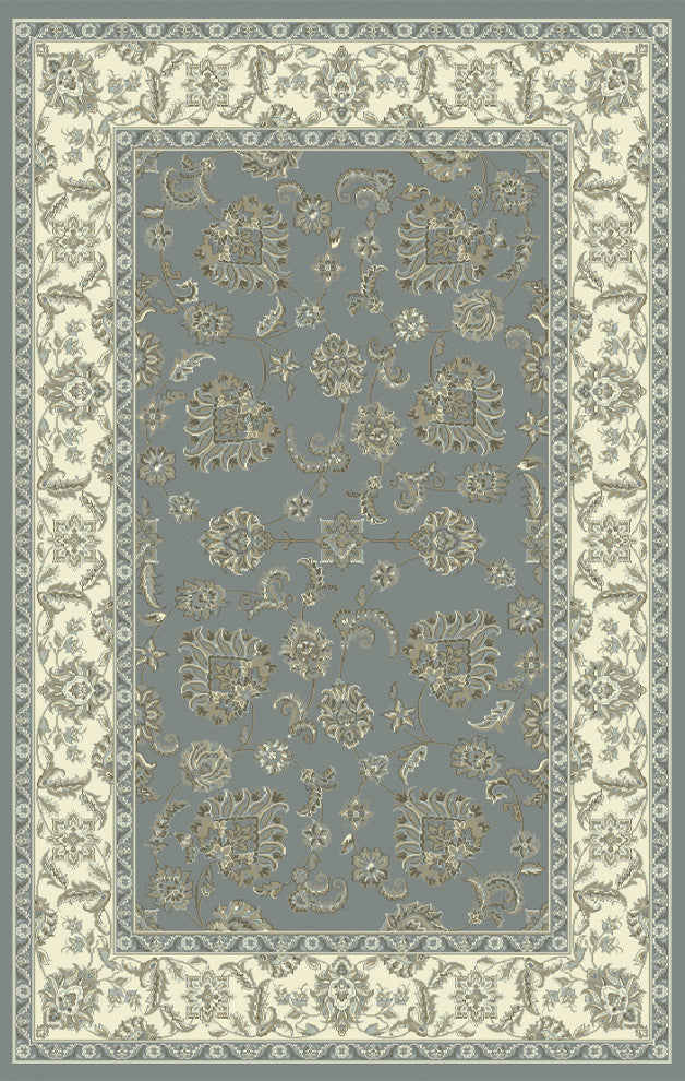 Legacy Dark Blue And Ivory Rug, 2'x3'6"