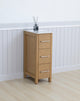 Vanity Art Freestanding Bathroom Storage Cabinet with Ceramic Top