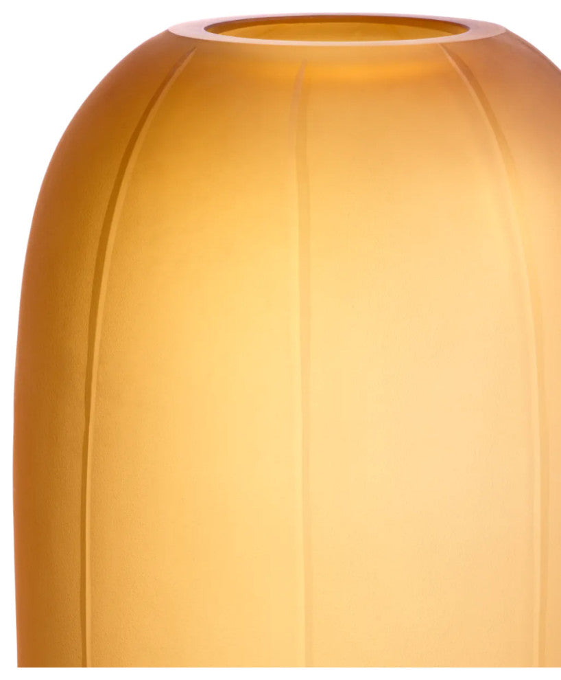 Yellow Glass Bouquet Vase | Eichholtz Zenna, Large