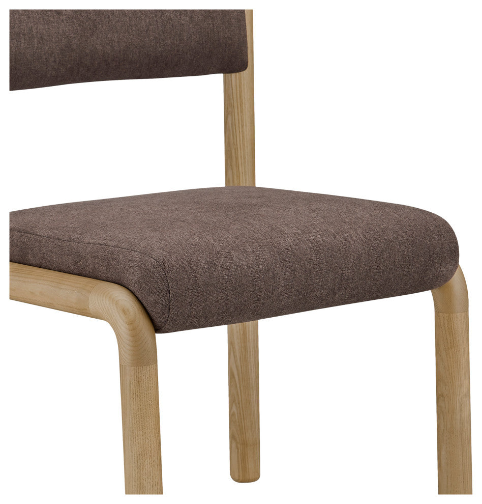 April Dining Chair Deep Brown-Set of Two