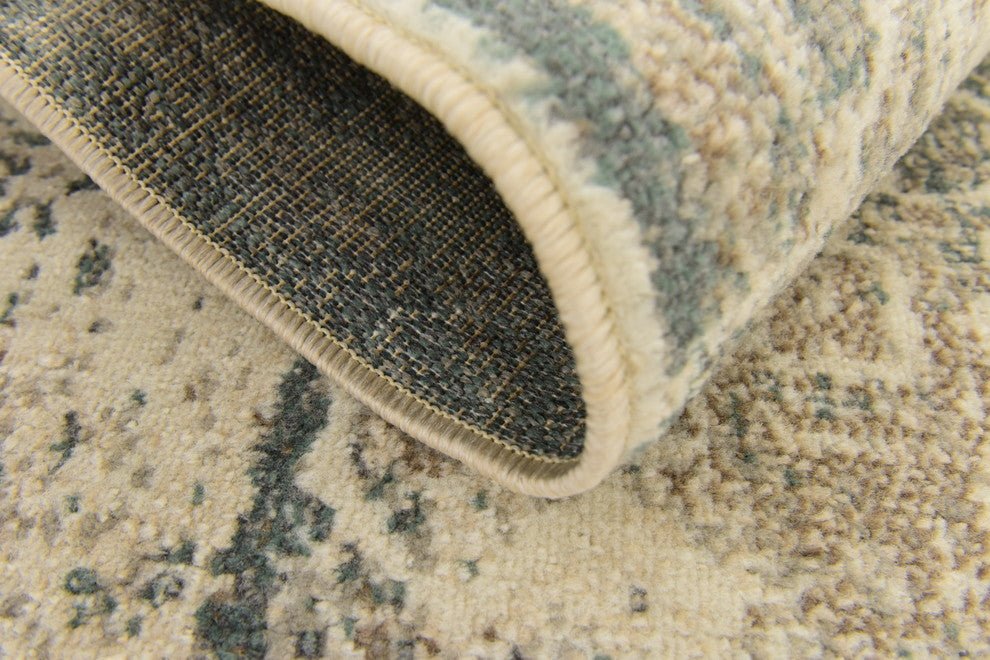 Unique Loom Beige Arid Tuareg 2' 0 x 6' 0 Runner Rug