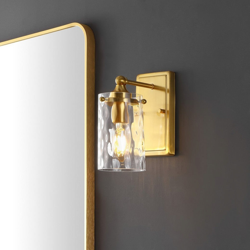 Safavieh Jobie 7" Wall Sconce, Brass