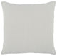 Hendri 22" Square Throw Pillow, White