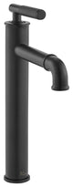 Avallon Single Hole Sleek, High Arc Bathroom Faucet, Matte Black