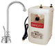 Calorah Traditional 10" Hot Water Dispenser And Tank In Polished Chrome