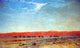 Eugen Prosper Bracht Salzkarawane am Toten Meer - 18" x 27" Premium Canvas Print
