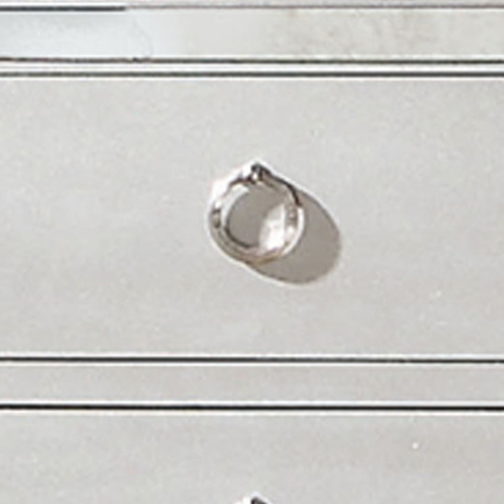 ACME Voeville II Mirrored Chest, Platinum