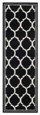 Safavieh Amherst Amt415G Outdoor Rug, Anthracite/Ivory, 2'3" X 7'0"