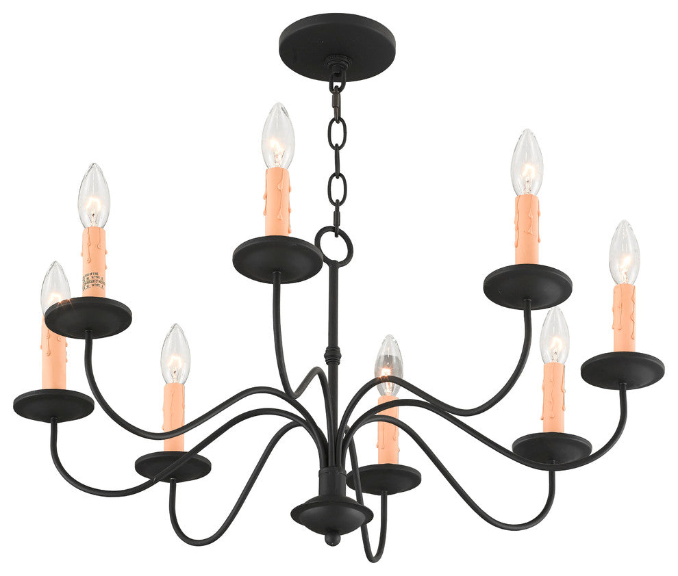 Heritage Chandelier, Black