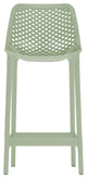 Mykonos Outdoor Patio Stool (Set of 4), Mint