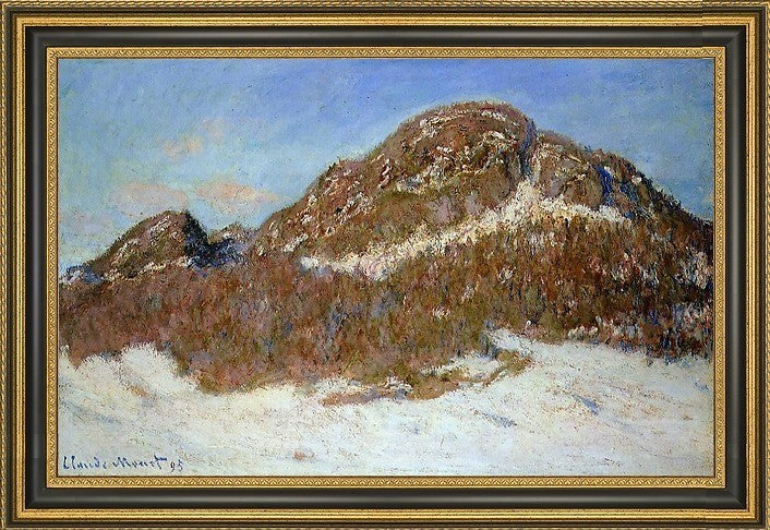 Claude Oscar Monet Mount Kolsaas Framed Premium Canvas Print, 18"x27"