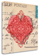 "Le C��Ur Damour I" By Sabine Berg, Giclee Print on Gallery Wrap Canvas