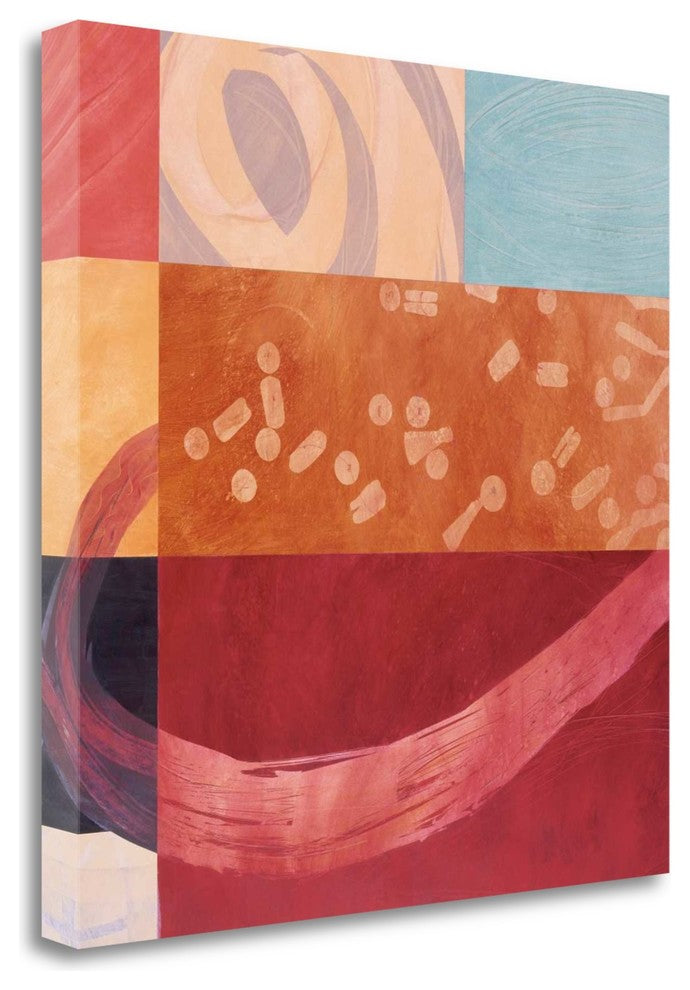 "Synergistic Interchange I" By Leslie Emery, Giclee Print on Gallery Wrap Canvas