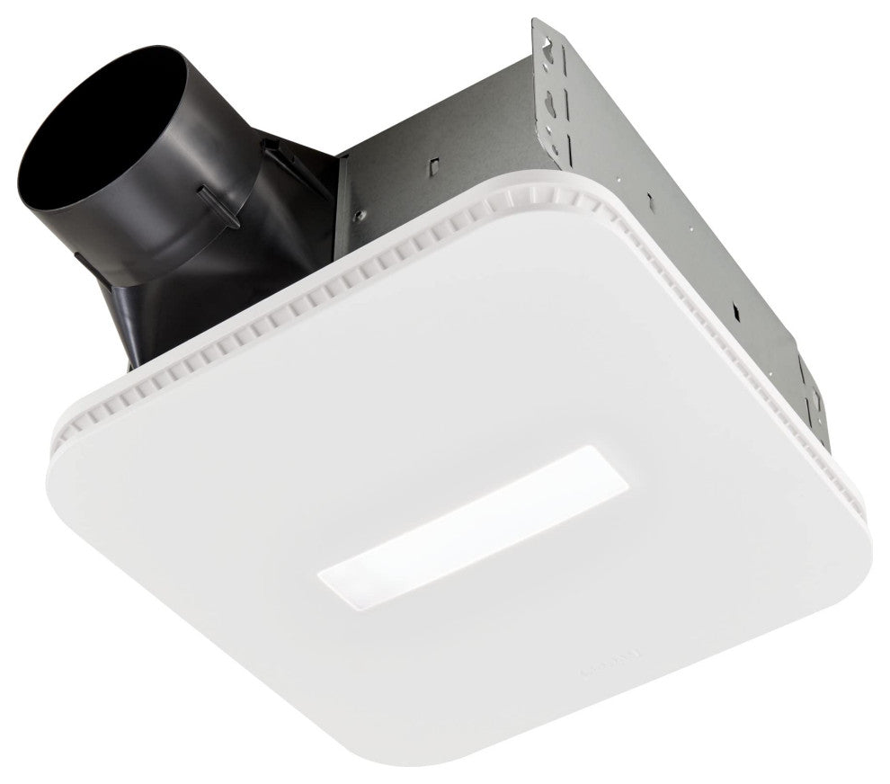 AE80LK Ventilation With LED CleanCover and Roomside Installation, ENERGY STAR, 80 Cfm