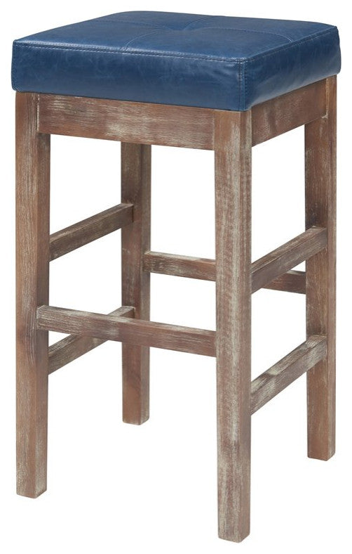 Valencia Bonded Leather Counter Stool