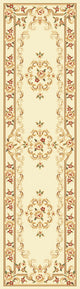 Corinthian 5311 Ivory Aubusson Rug, 7'7" Round