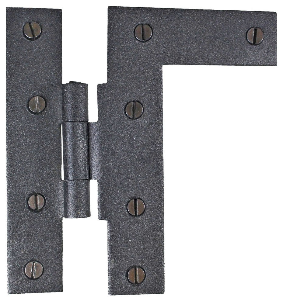 Cabinet Hinges Wrought HL Hinge Right 4 H w/ Offset 3/8"