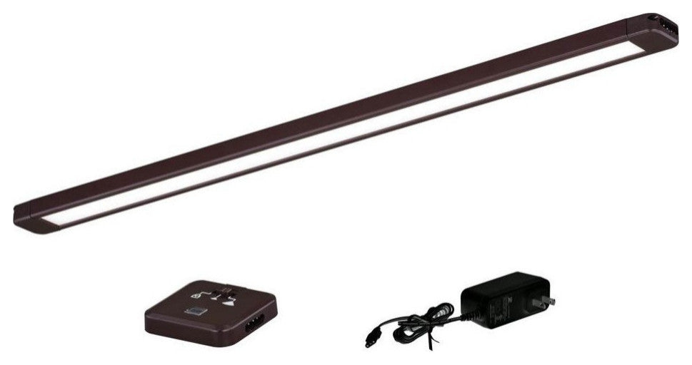 Instalux 16" LED Slim Under Cabinet Strip Light Kit Bronze