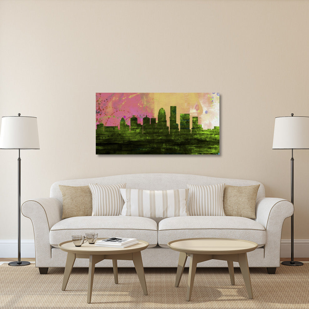 "Louisville City Skyline" Fine Art Print