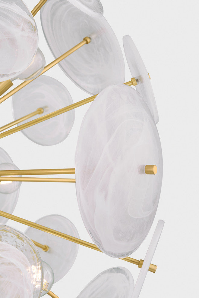 Mitzi Tamara Chandelier Aged Brass