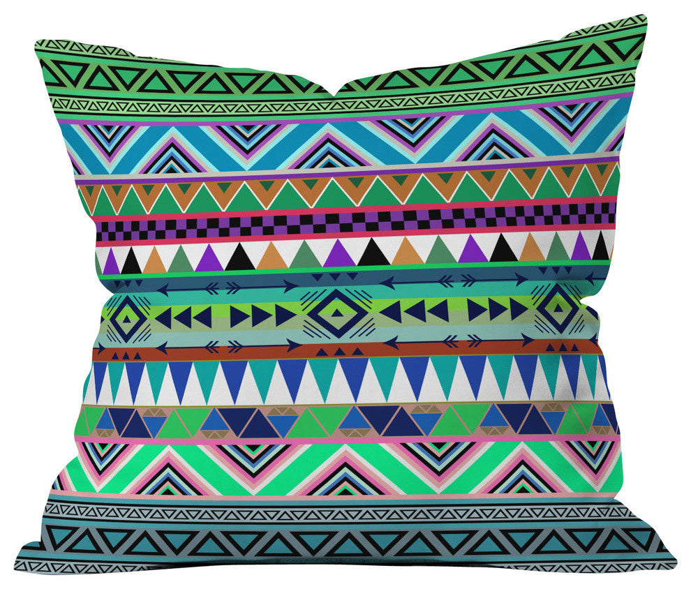 Bianca Green Esodrevo Outdoor Throw Pillow