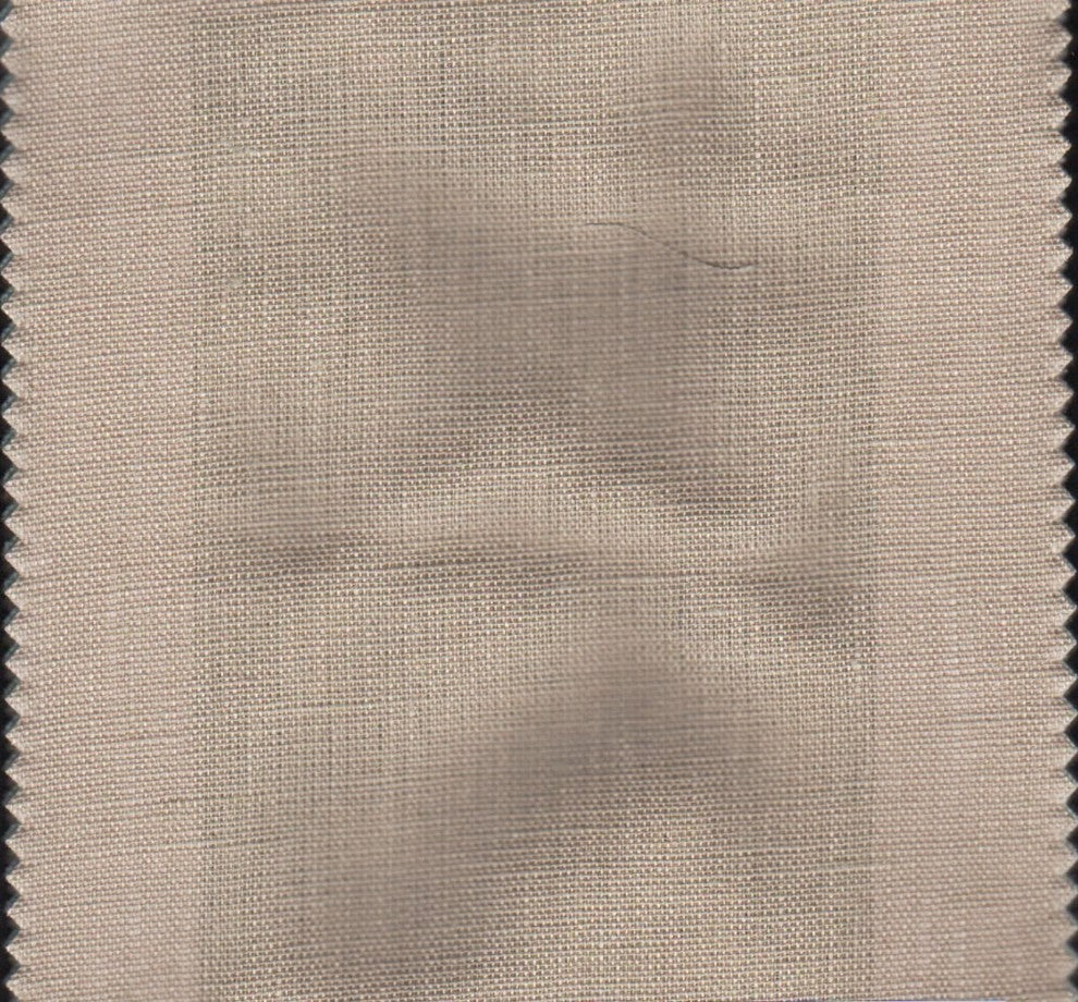 Beverly Rod Pocket Linen Drape, Burlap, 50"x108"