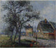 Gustave Loiseau Louvier Road in Winter Premium Canvas Print