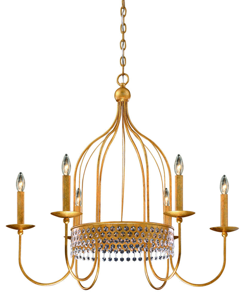 Minka Metropolitan, N7652-705, Kingsmont, 6-Light Pendant