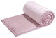 Tranquil Life Polyester Velvet Weighted All-Season Blanket, Pink, 36" X 48"