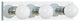 Generation Lighting Lighting 3-Light Center Stage-Light, Chrome