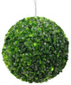 Lavish Green Fully Sequined and Beaded Christmas Ball Ornament, 4.25"