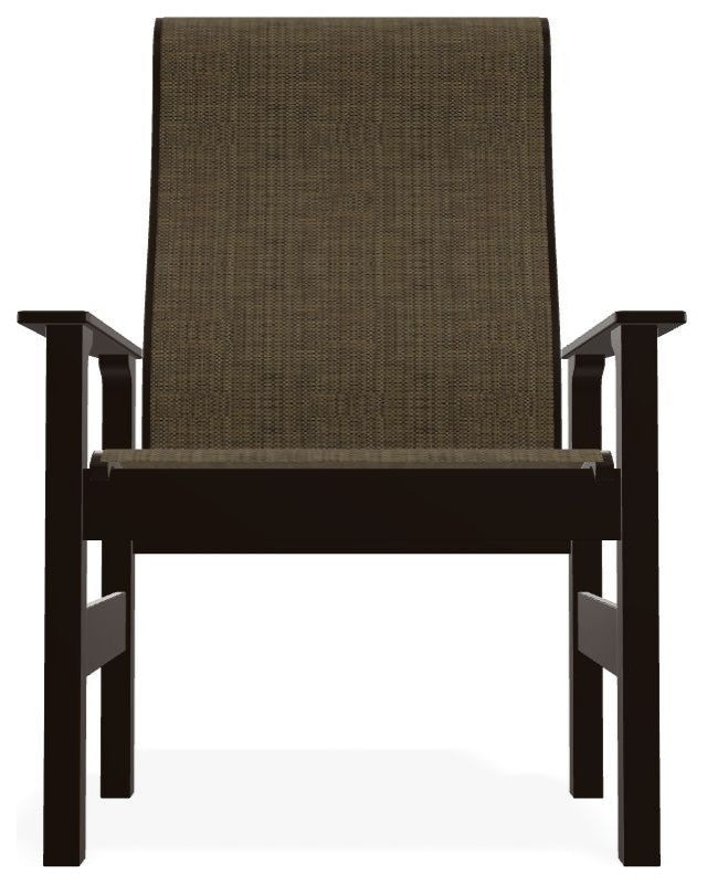 Leeward Sling Outdoor Armchair, Beacon/Kona