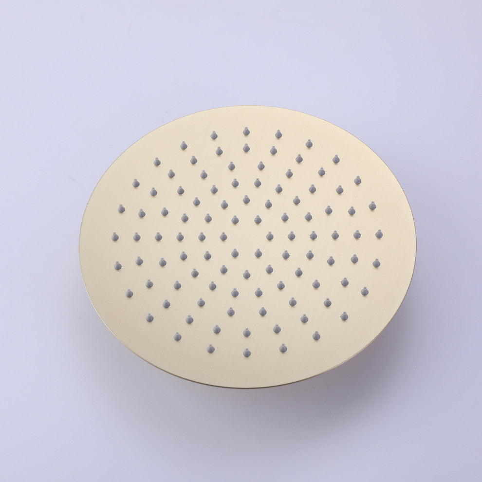 Classic 3-Function Pressure Balanced Complete Shower System With Rough-in Valve,