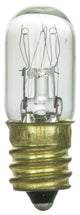Sunlite 15 Watt T4 Tubular, Candelabra Base, Clear