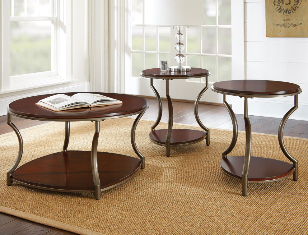 Miles Round End Table