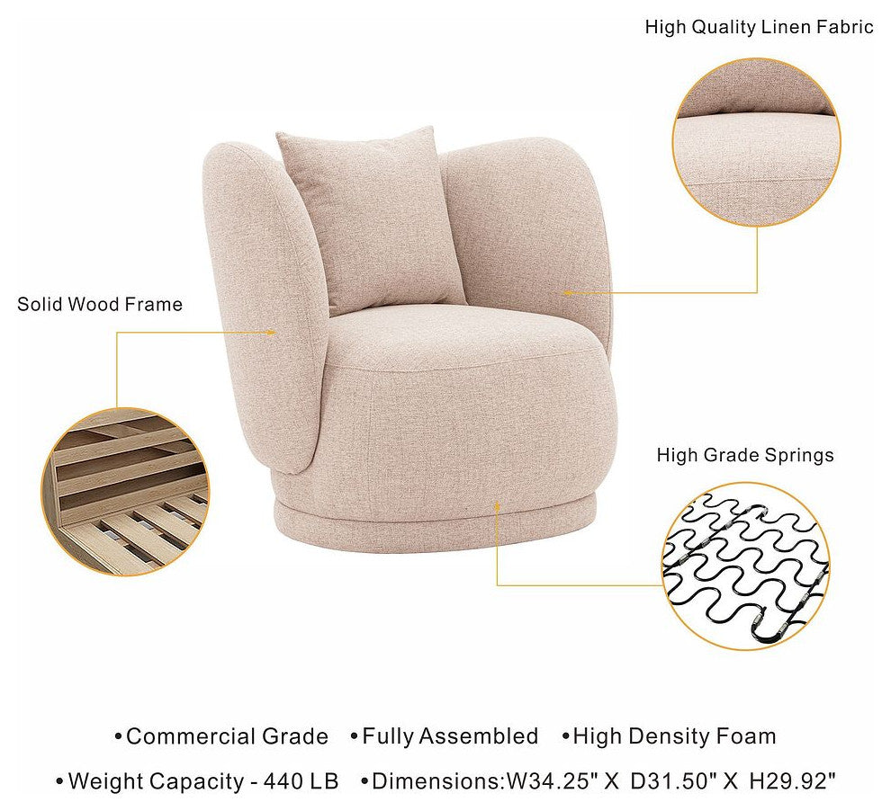 Manhattan Comfort Siri Accent Chair, Set of 2