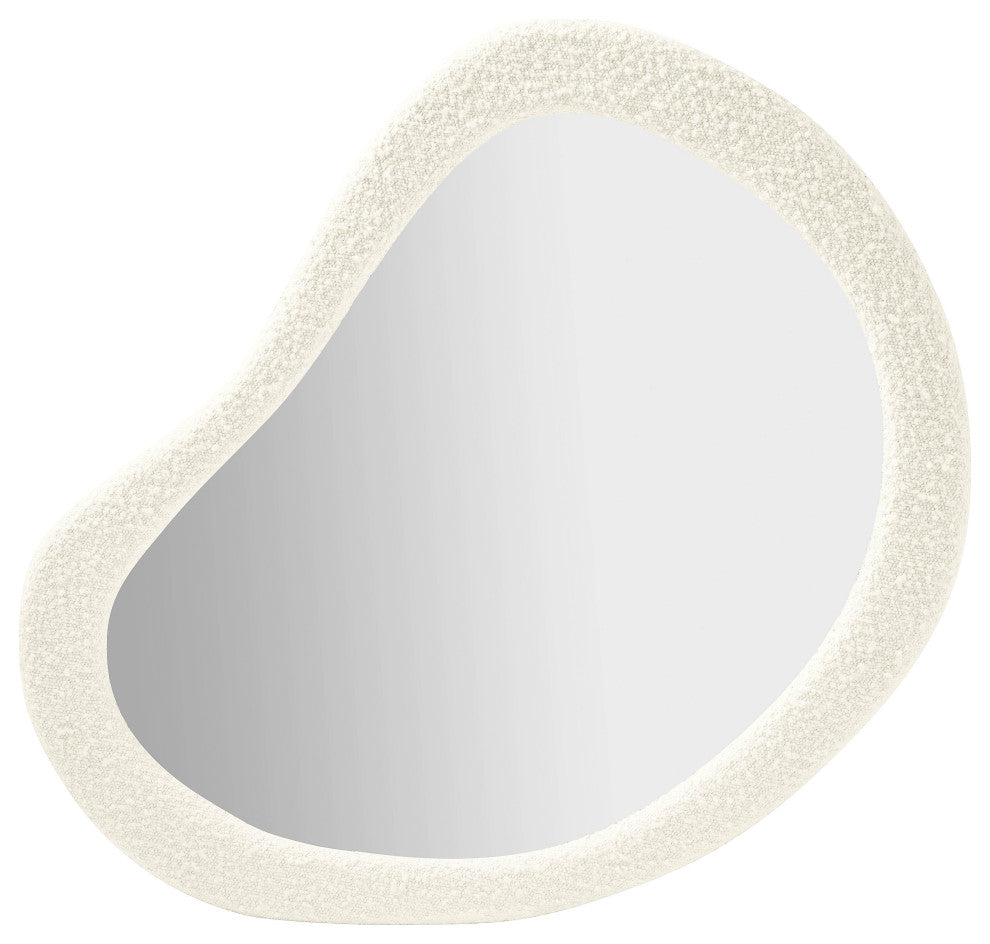 Klaryss Teardrop Boucle Mirror