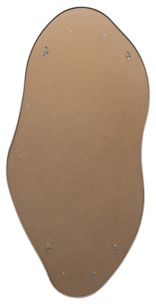 Everly Irregular Framed Decorative Wall Mirror