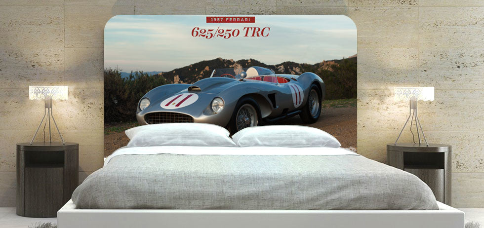 "Ferrari 250 Trc Front" Headboard