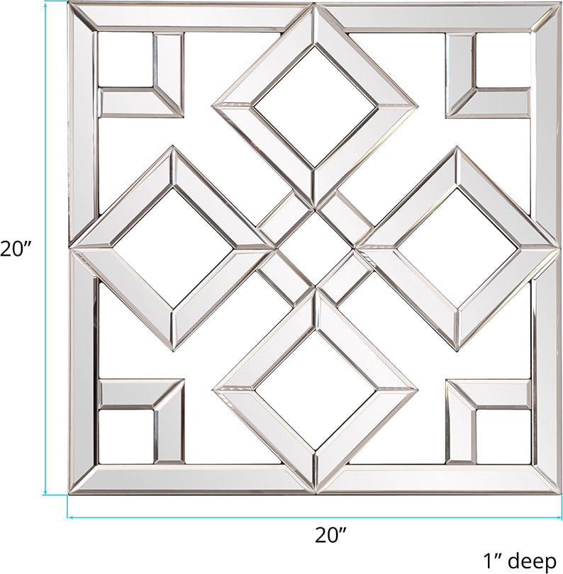 Howard Elliott Moira Mirrored Lattice Mirror
