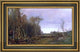 Jervis McEntee Autumn Idyl Framed Premium Canvas Print, 14"x28"